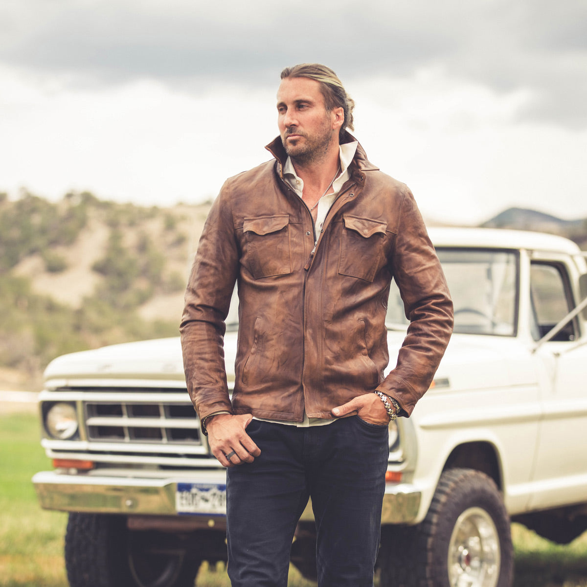 Axel's Renegade by Garrett | McGregor Leather Shirt Jacket