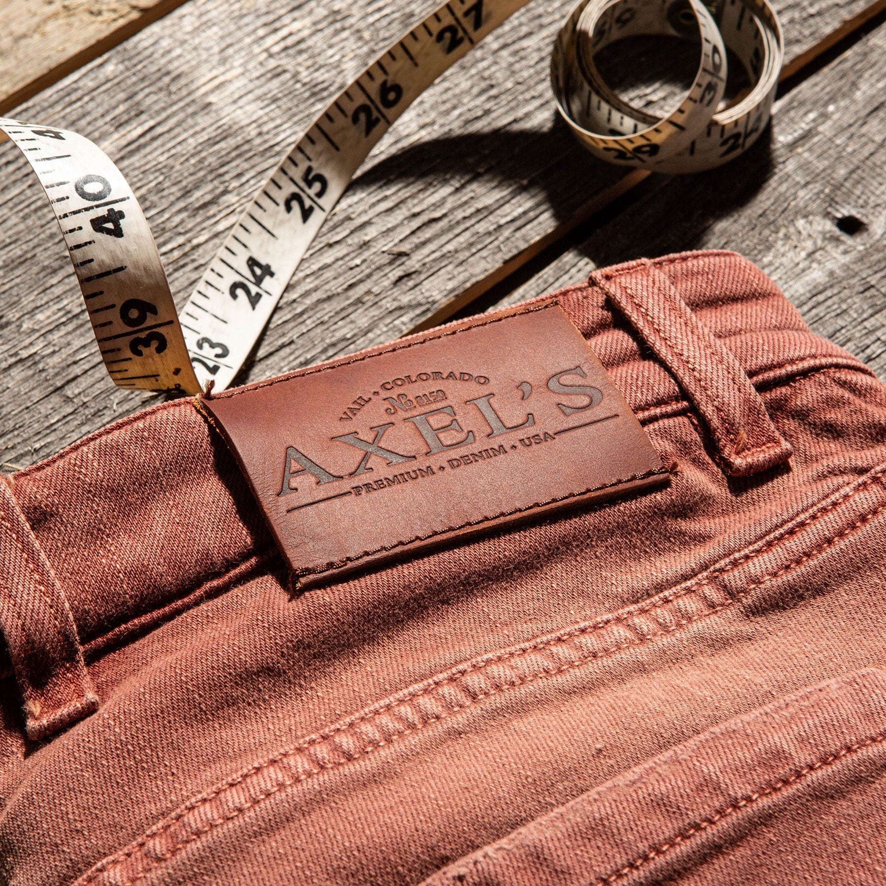 【KOOLOSET】Pleat Pure Brown Denim Iron Heart - IH-777D - 17oz Duck Slim Tapered Cut Pants