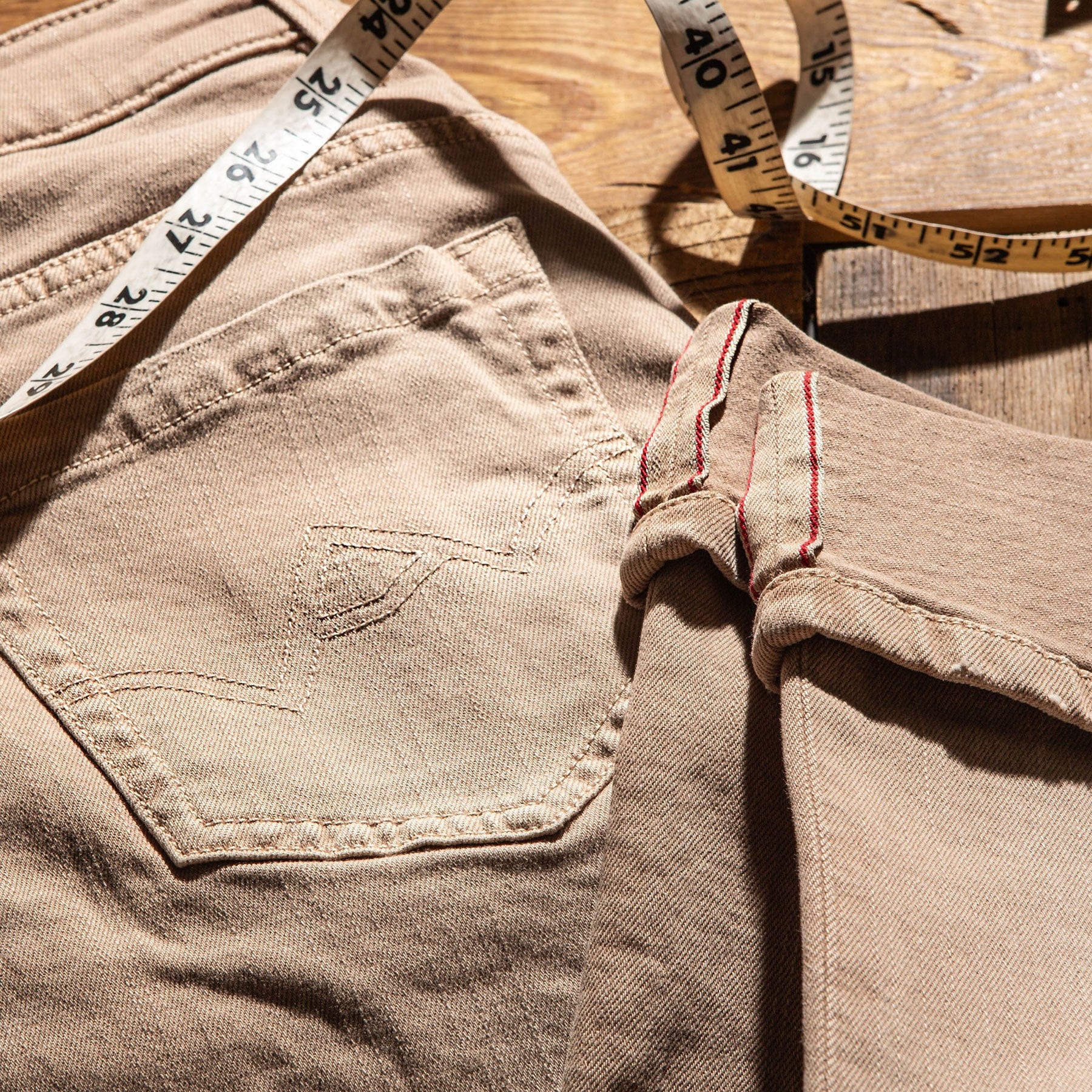 TENDERLOIN スカジャン Elgin Slim Tapered Raw Denim Jeans 14.75 oz Tellason