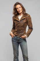 Alan Michael Camy Short Hand-Stitched Lambskin Jacket Ladies - Outerwear - Leather