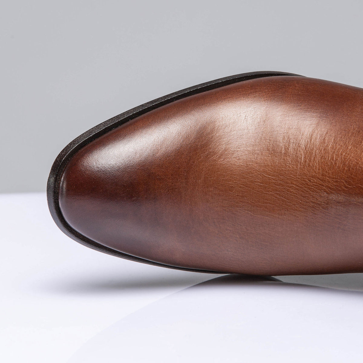 Borghese Tall Boots In Burnished Cognac - AXEL'S