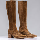 Alberto Fasciani Mescal Boots W/ Western Toe In Camel Ladies - Cowboy Boots