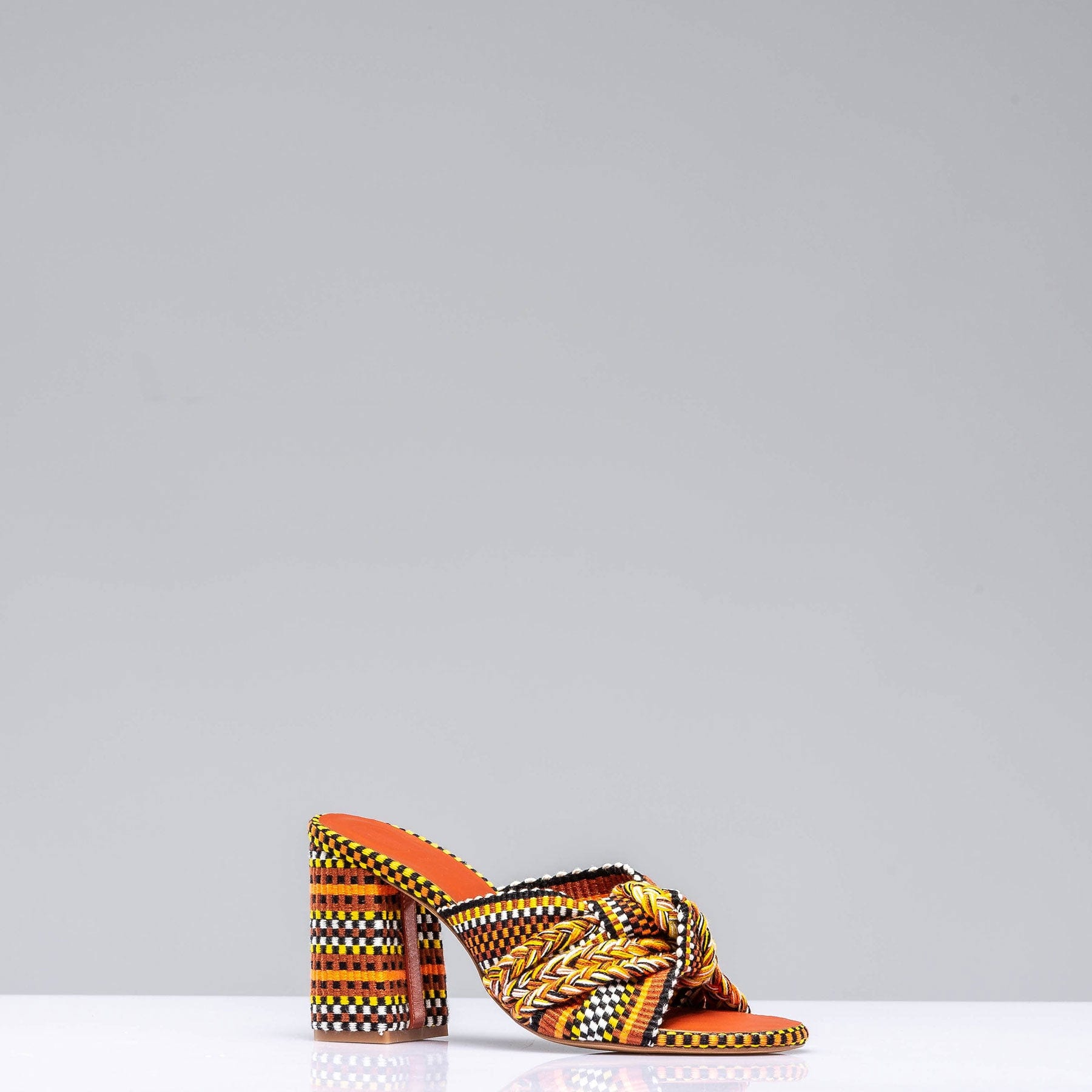 サンダル・ミュール Palomi Gaboshi Mulsandle (8 cm, 3 COLOR) Amambaih Sol Open Toe Sandal In Clay | Axel's of Vail