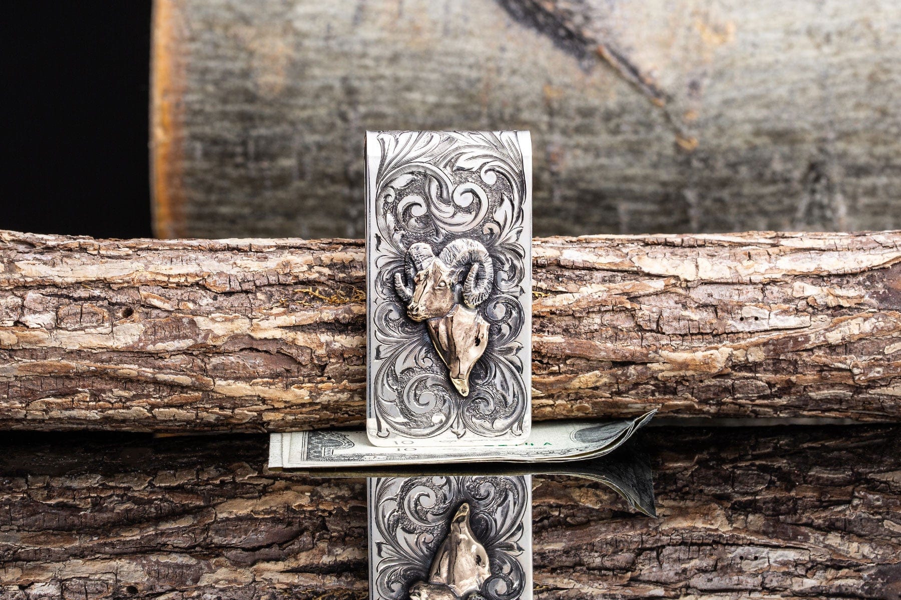 Comstock Heritage | Bighorn Money Clip | Axel's of Vail