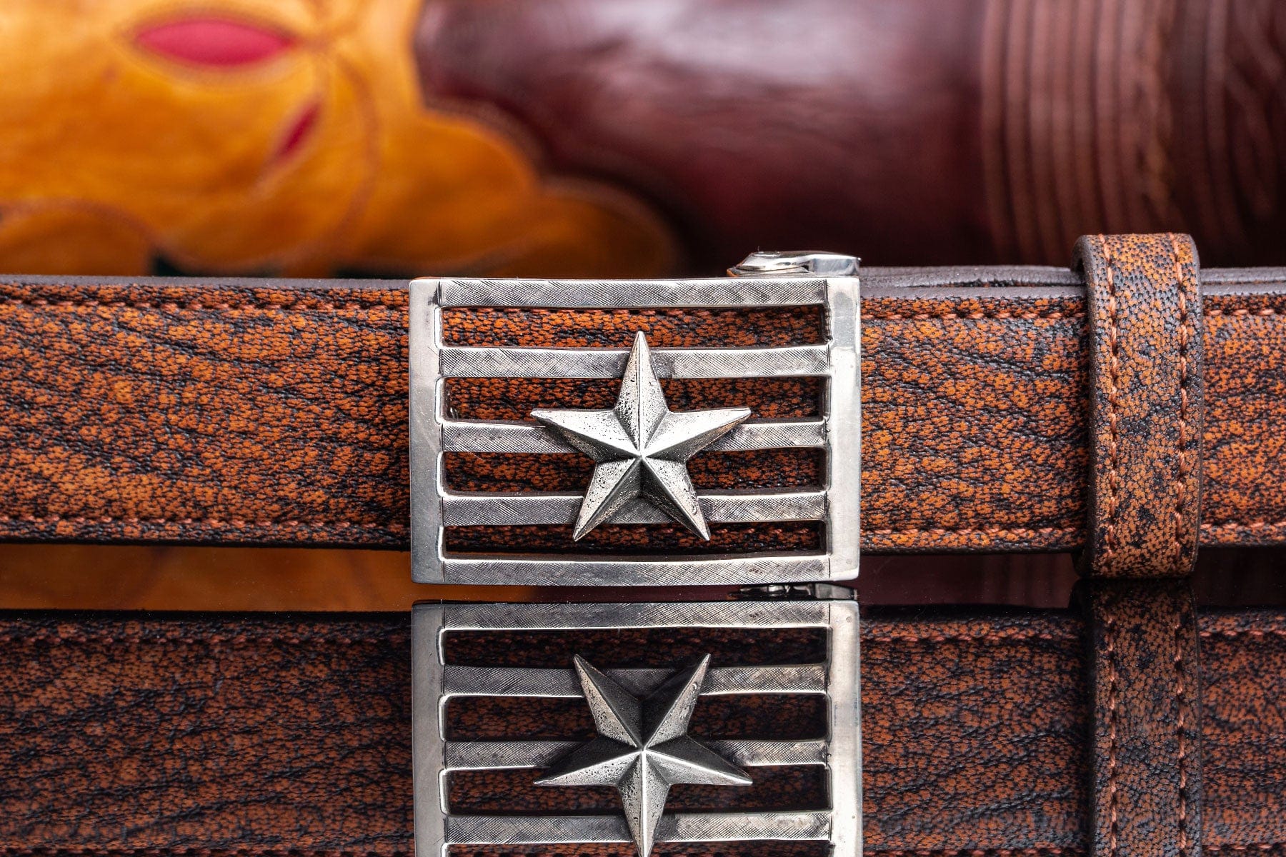 American Buckle Collection Davis Lonestar Belts And Buckles - Trophy