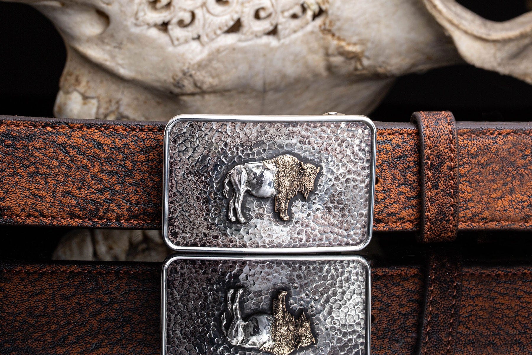 Green River 14k Buffalo Buckle - AXEL'S