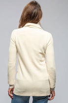 Barbara Long Blazer In Ivory - AXEL'S