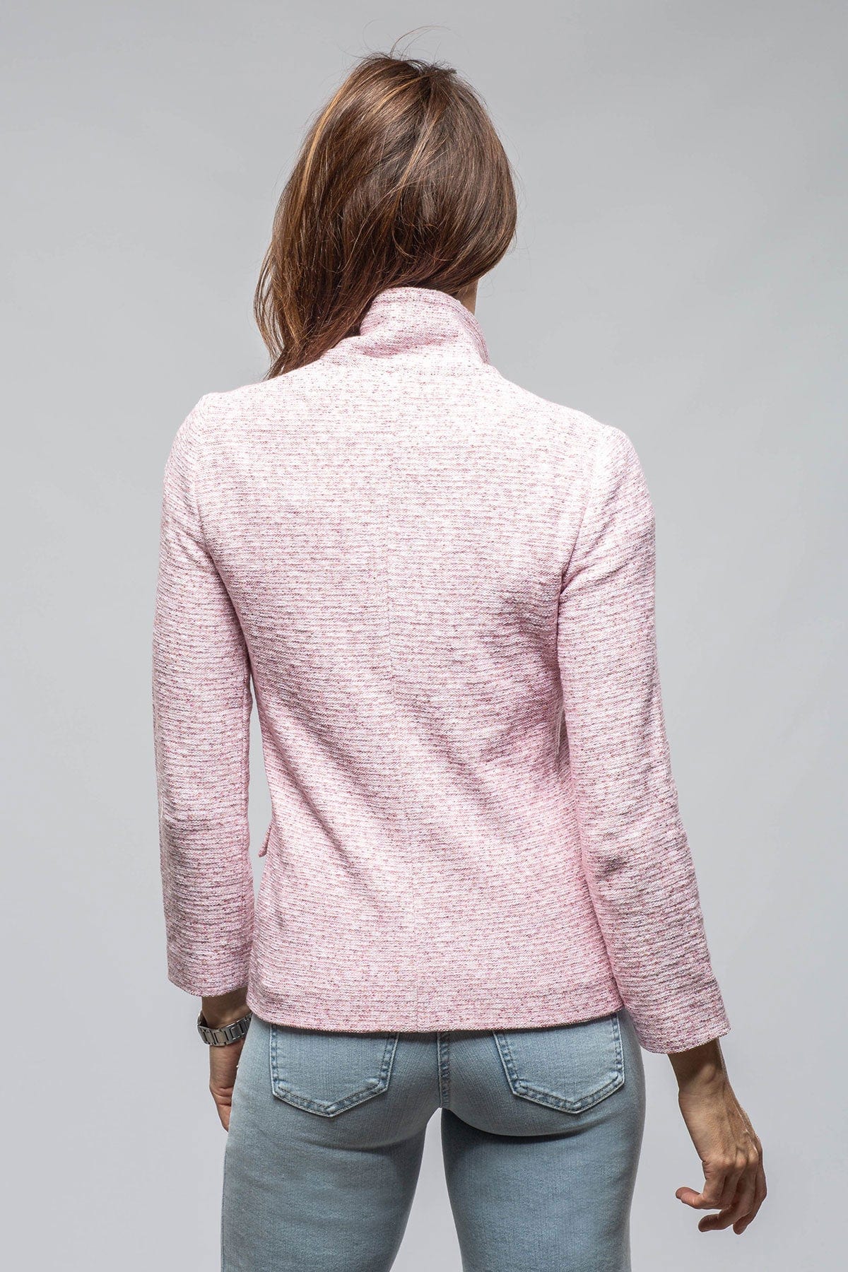 Chios Sweater Jacket In Ballerina - AXEL'S