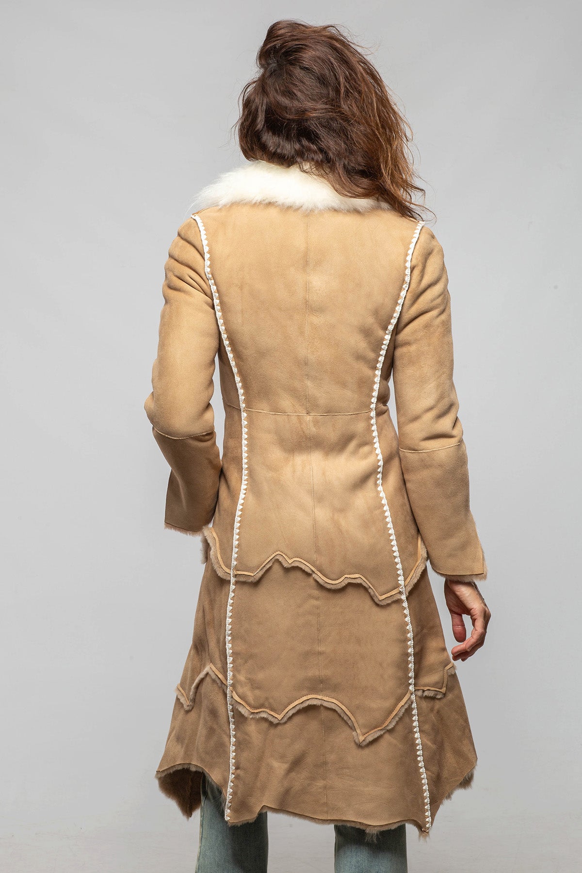 Artico Doba Shearling & Gazelle Coat Ladies - Outerwear - Shearling