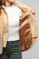 Artico Eden Wool Shearling Jacket In Cream Ladies - Outerwear - Cloth