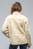 Artico Keli Reversible Burnished Leather & Curly Lamb Shearling Jkt | Ladies - Outerwear - Shearling