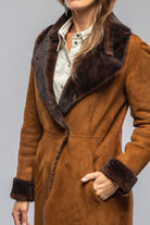 Artico Mercedes Long Shearling In Cognac | Ladies - Outerwear - Shearling