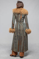 Artico Outlaw Denim & Suede Madras Coat Ladies - Outerwear - Shearling