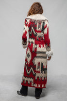 Artico Sakari Long Knit Sweater Coat Ladies - Outerwear - Shearling