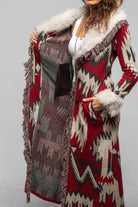 Artico Sakari Long Knit Sweater Coat Ladies - Outerwear - Shearling