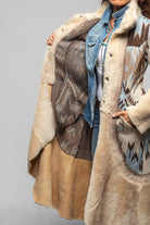 Artico Sawatch Shearling Coat In Palomino Ladies - Outerwear - Shearling