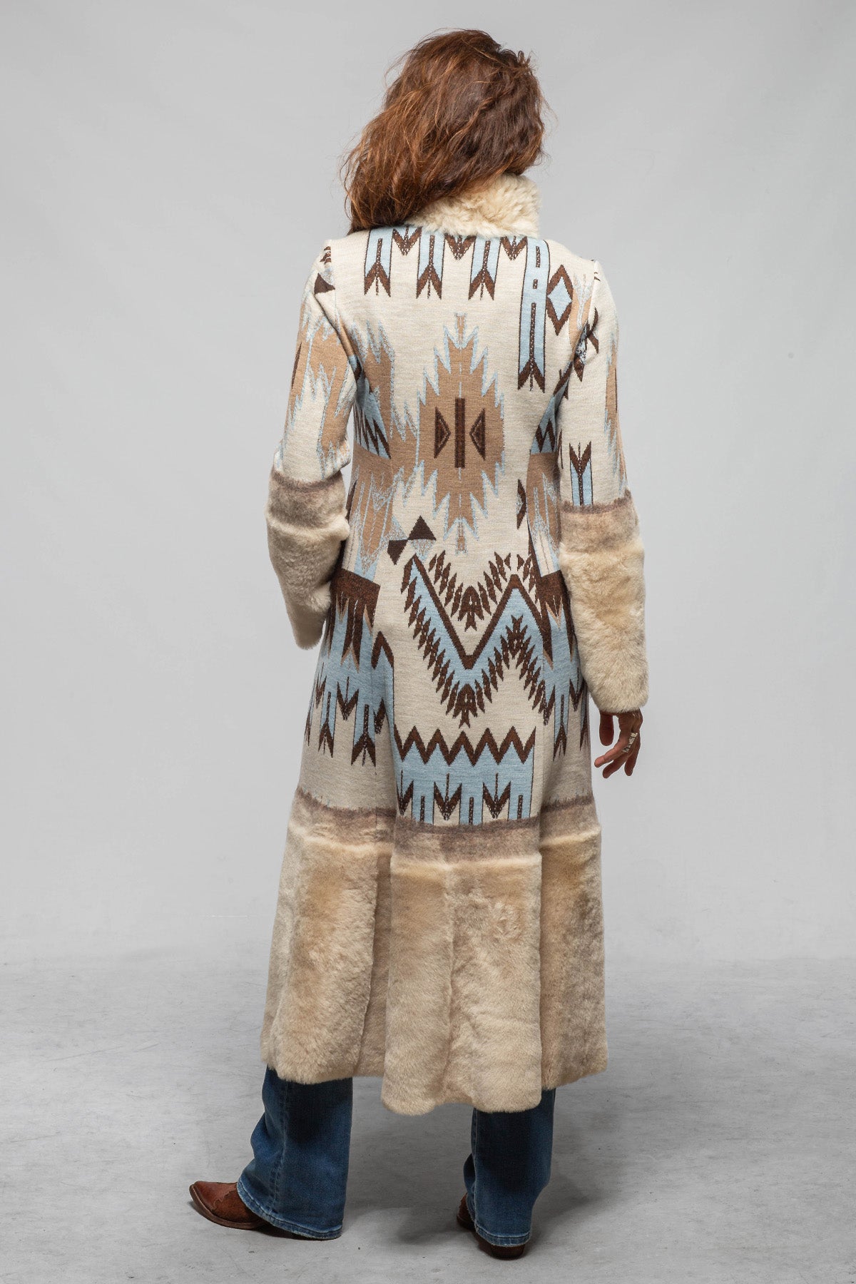 Artico Sawatch Shearling Coat In Palomino Ladies - Outerwear - Shearling
