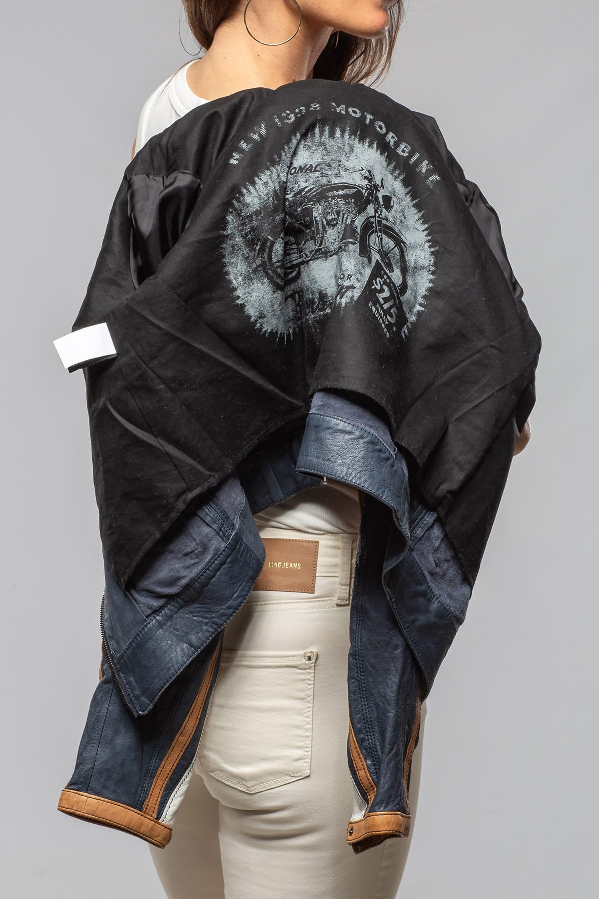 Spider Vintage Washed Moto Jacket - AXEL'S