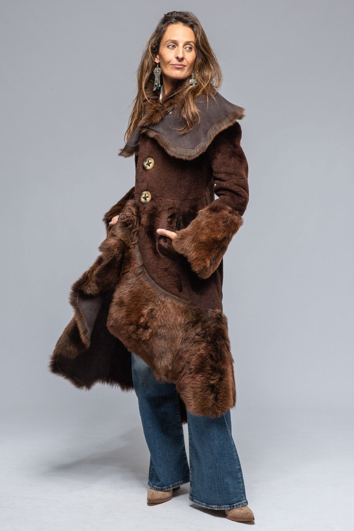 Wild Long Reversible Shearling - AXEL'S