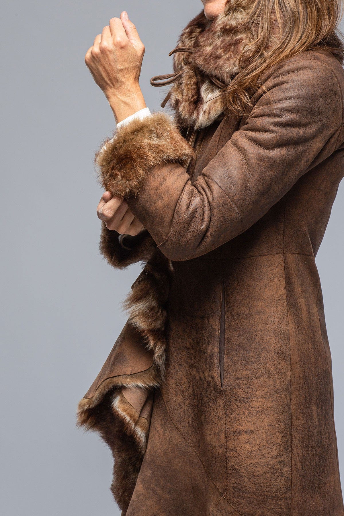 Next sheepskin hot sale coat