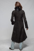 Artico Wild Reversible Long Shearling In Black Ladies - Outerwear - Shearling