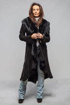 Artico Wild Reversible Long Shearling In Black Ladies - Outerwear - Shearling