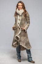 Artico Wild Reversible Long Shearling In Icy Tundra | Ladies - Outerwear - Shearling