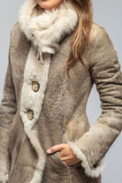 Artico Wild Reversible Long Shearling In Icy Tundra | Ladies - Outerwear - Shearling