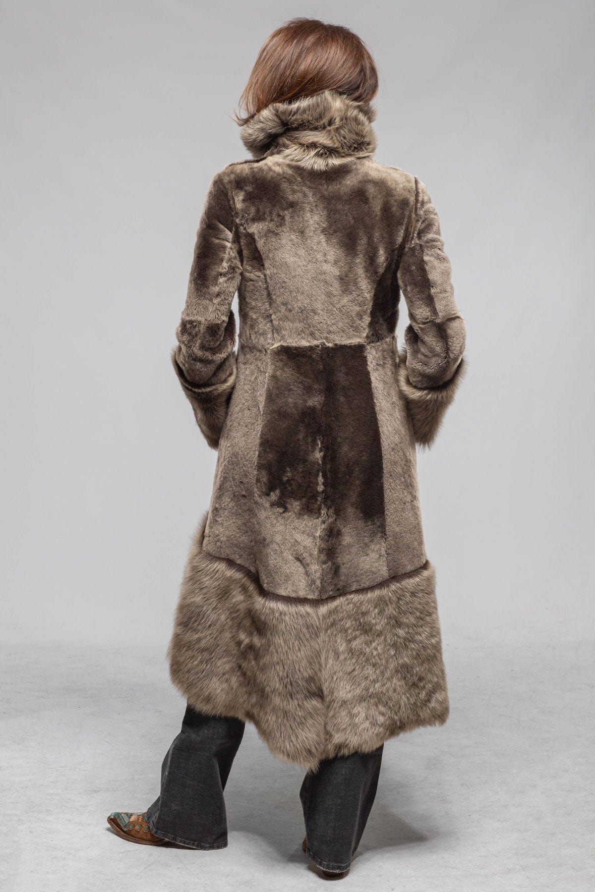 Wild Reversible Shearling In Selva - AXEL'S