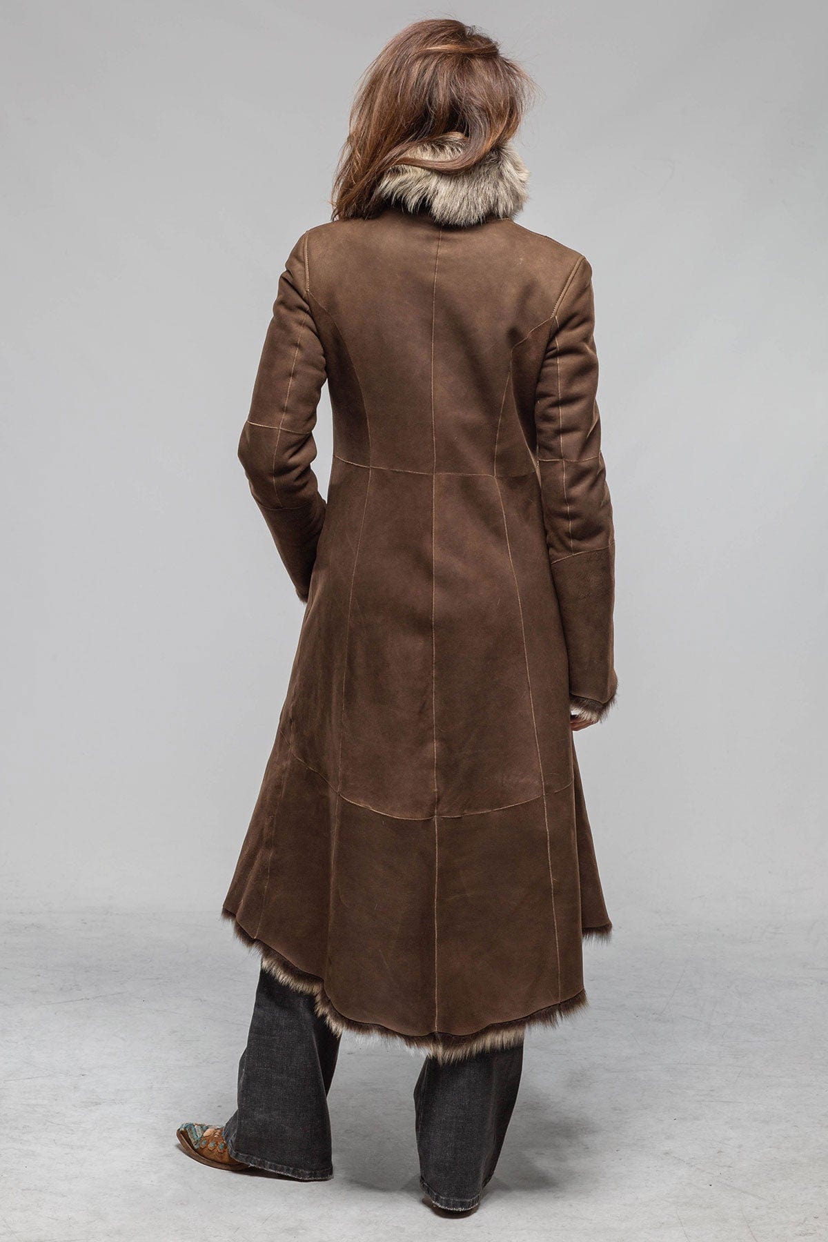 Wild Reversible Shearling In Selva - AXEL'S