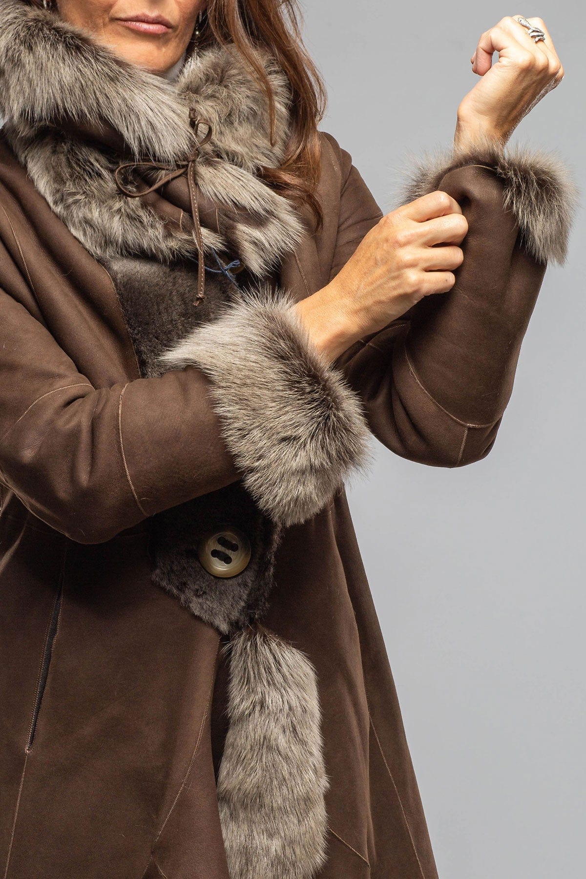 Wild Reversible Shearling In Selva - AXEL'S