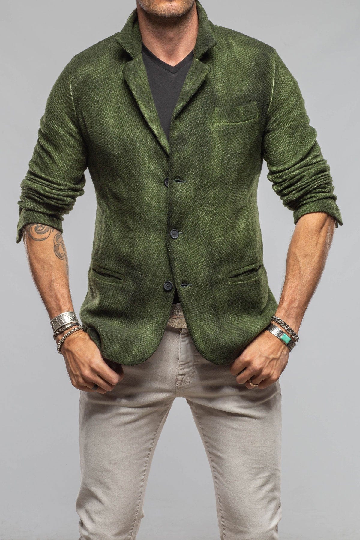 Airbloom Attitude Sport Coat In Forest - AXEL'S