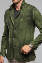 Airbloom Attitude Sport Coat In Forest - AXEL'S