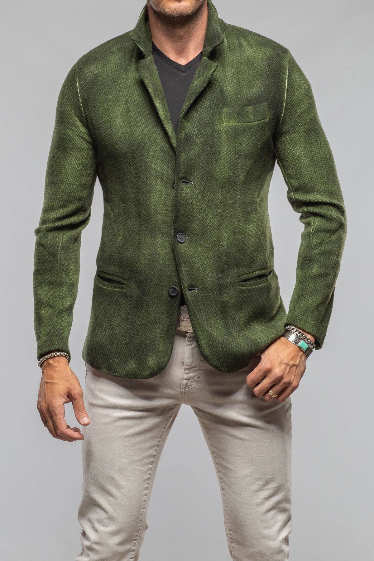 Airbloom Attitude Sport Coat In Forest - AXEL'S