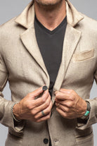Airbloom Attitude Sport Coat In Taupe - AXEL'S
