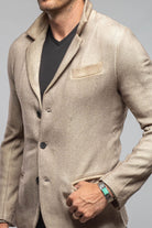 Airbloom Attitude Sport Coat In Taupe - AXEL'S