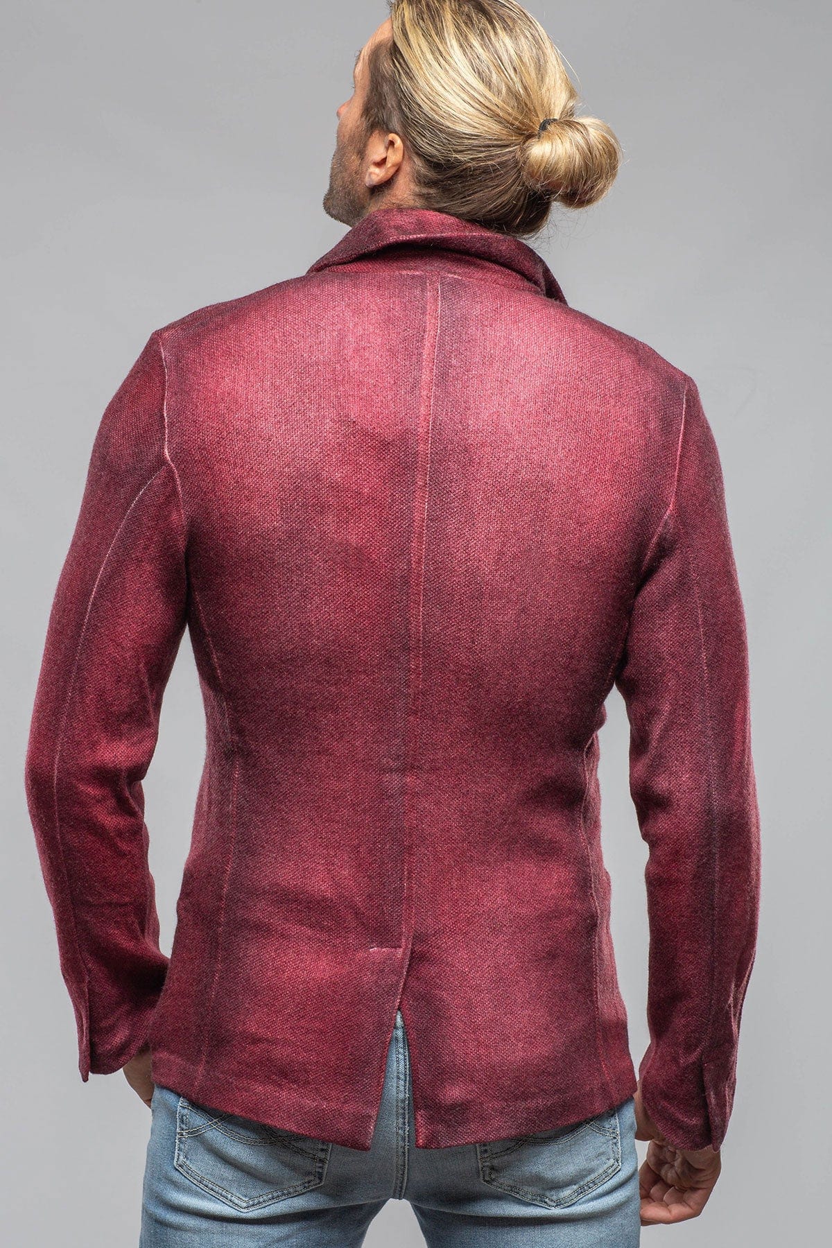 Airbloom Attitude Sport Coat In Wine - AXEL'S