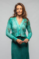 Avant Toi Ancona Cropped Cardigan In Mint Ladies - Sweaters