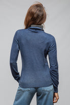 Avant Toi Elkie Reversible Sweater In Midnight Ladies - Sweaters