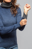 Avant Toi Elkie Reversible Sweater In Midnight Ladies - Sweaters