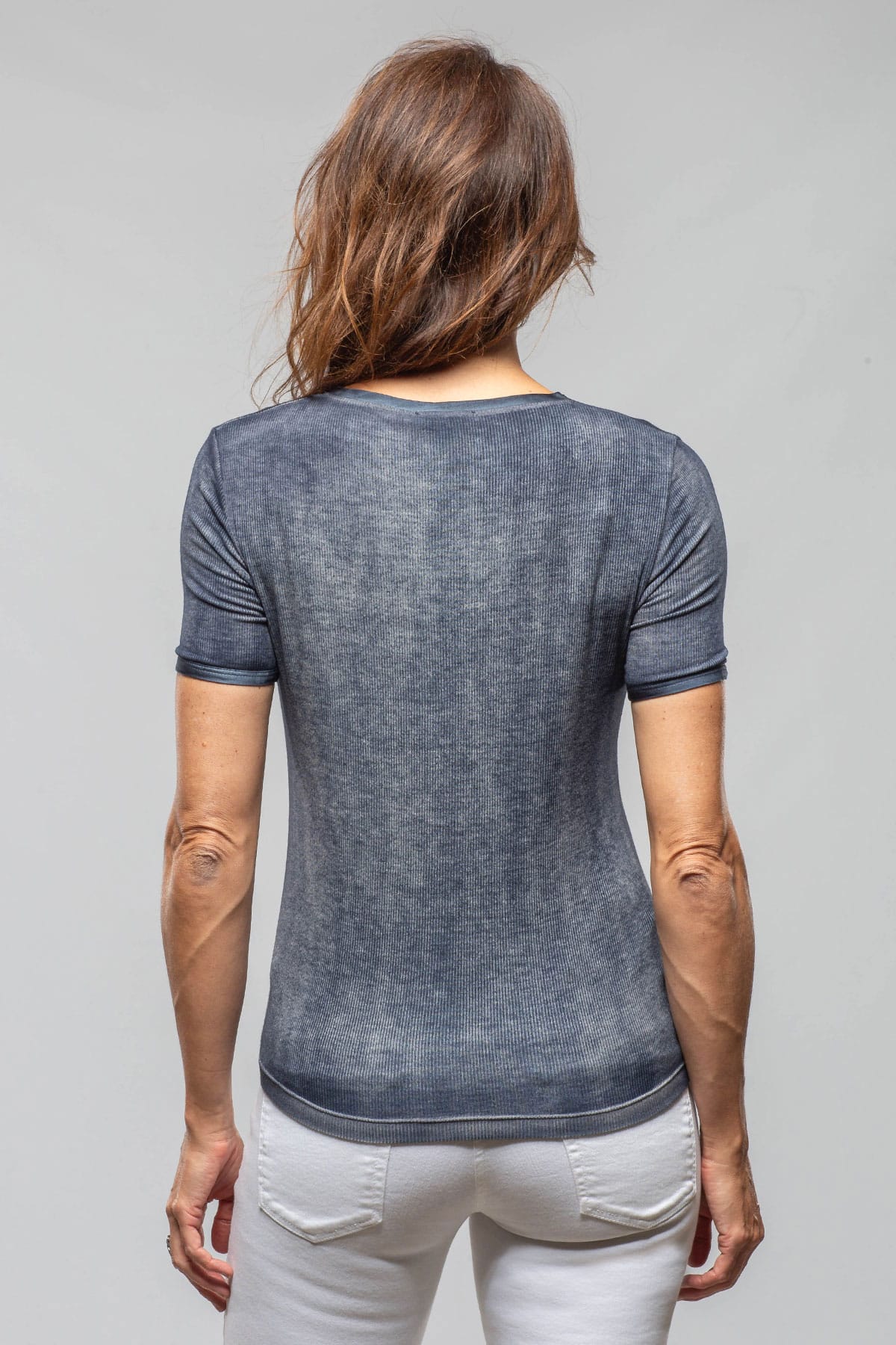 Forio Tee In Navy Blue - AXEL'S