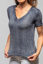 Forio Tee In Navy Blue - AXEL'S