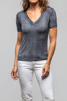 Forio Tee In Navy Blue - AXEL'S