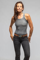 Giza Stretch Knit Tank In Husky - AXEL'S