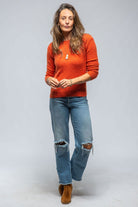 Merit Sweater in Orange - AXEL'S