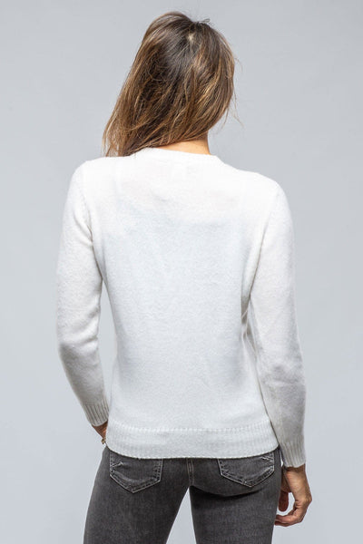 Merit Sweater in White - AXEL'S