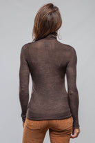Avant Toi Prosaic Cashmere Silk Turtleneck In Dark Moro Ladies - Tops
