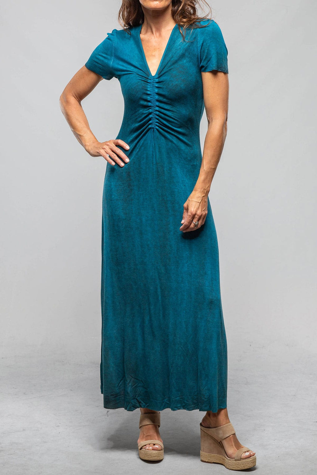 topaz blue dress New FAVIANA s6991 Topaz Blue Formal Evening Prom Gown 6 8 12
