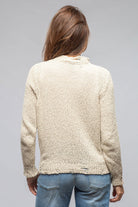 Salty Raw Sweater In Natural - AXEL'S