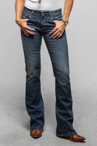 Axel's Authentic Denim Casidy Bootcut Authentic Denim Jeans In Dark Blue Wash Ladies - Pants - Jeans